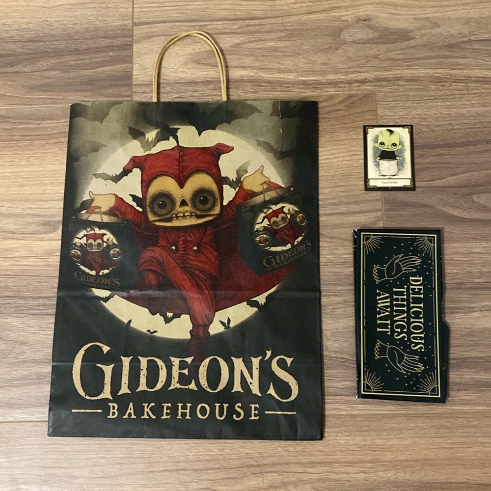 Gideon’s Bakehouse Bundle w/ Clayton Card 🍪🦇